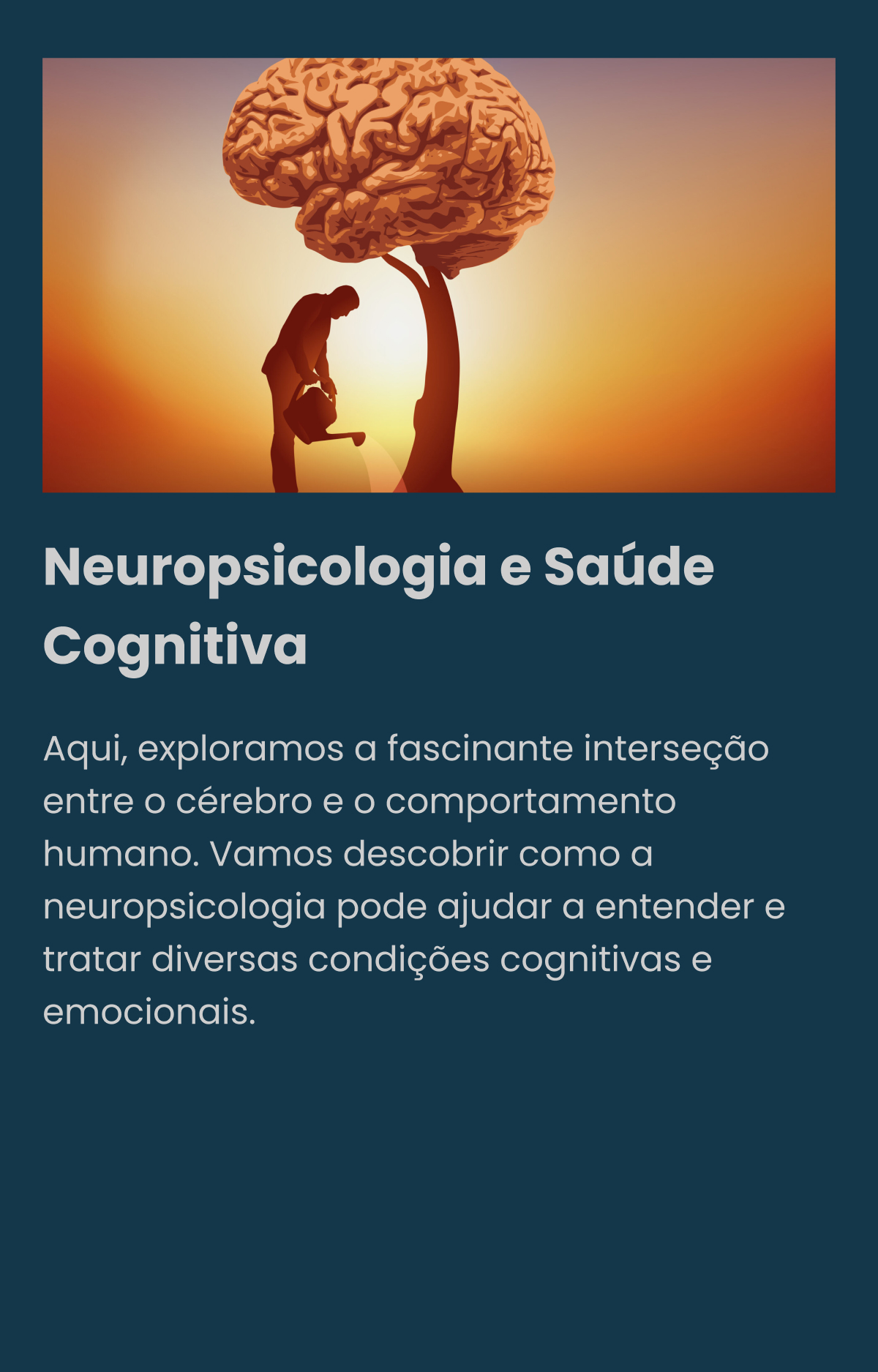 Neuropsicologia e Saúde Cognitiva