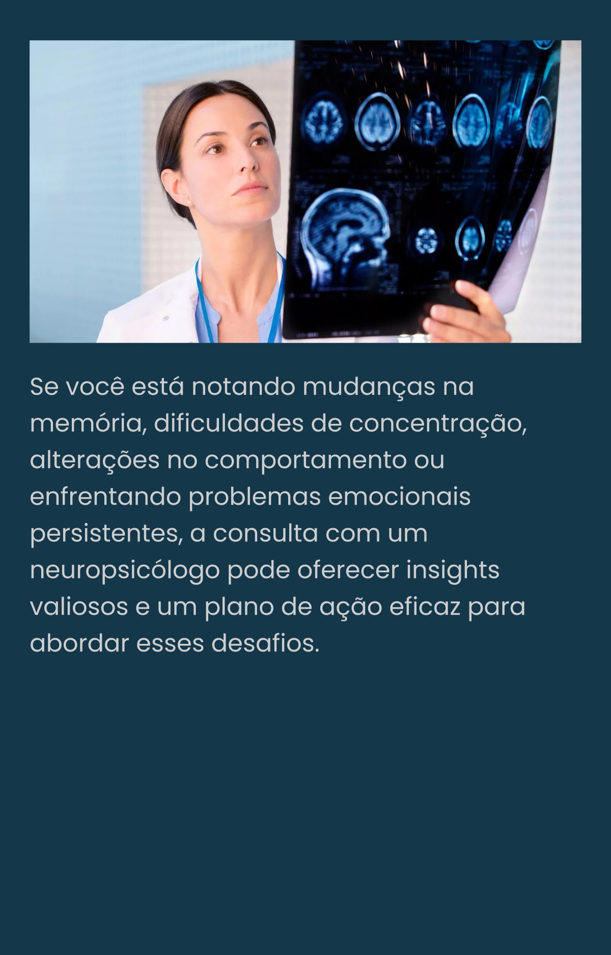 Por Que Procurar um Neuropsicólogo?