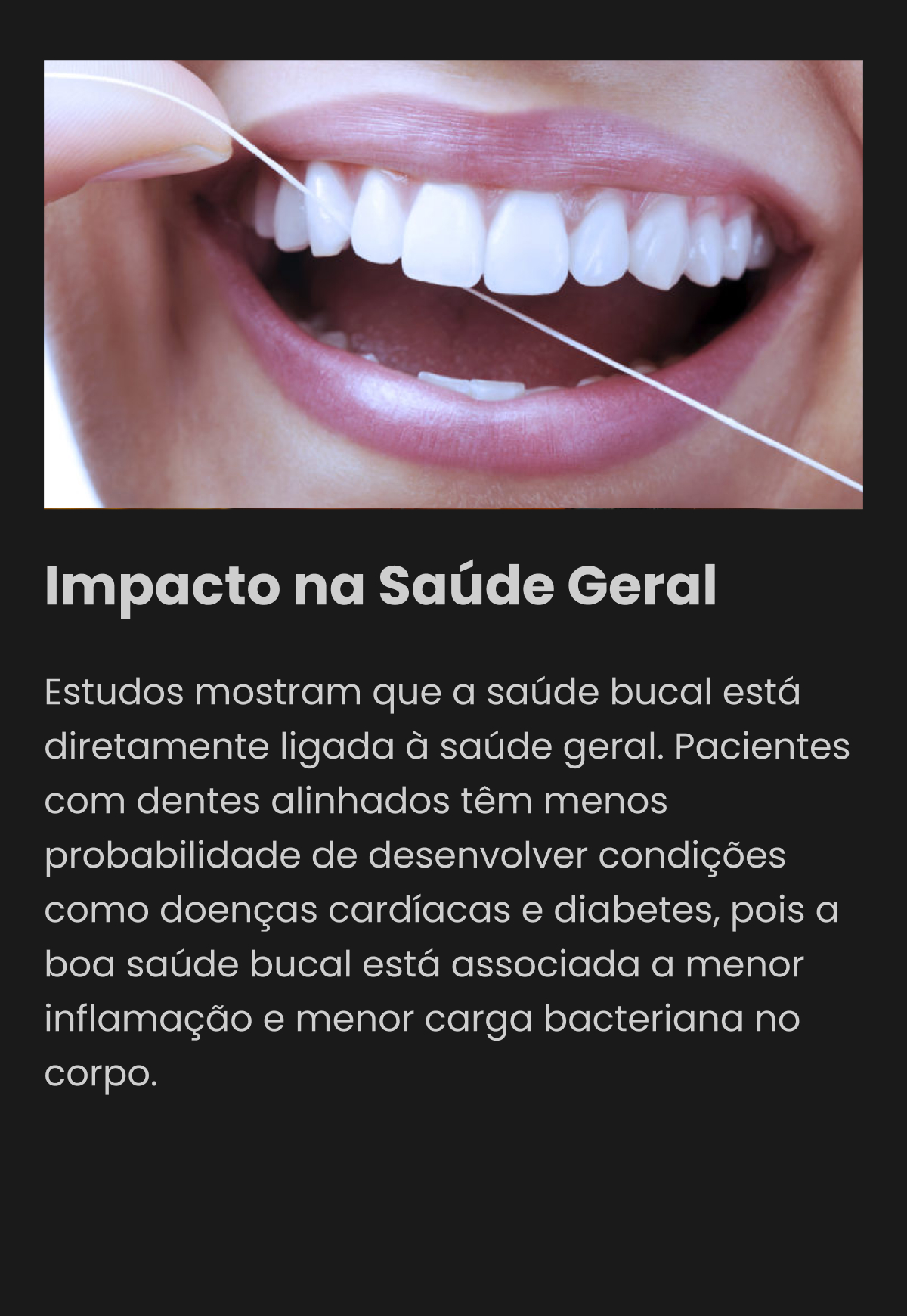 Impacto na Saúde Geral