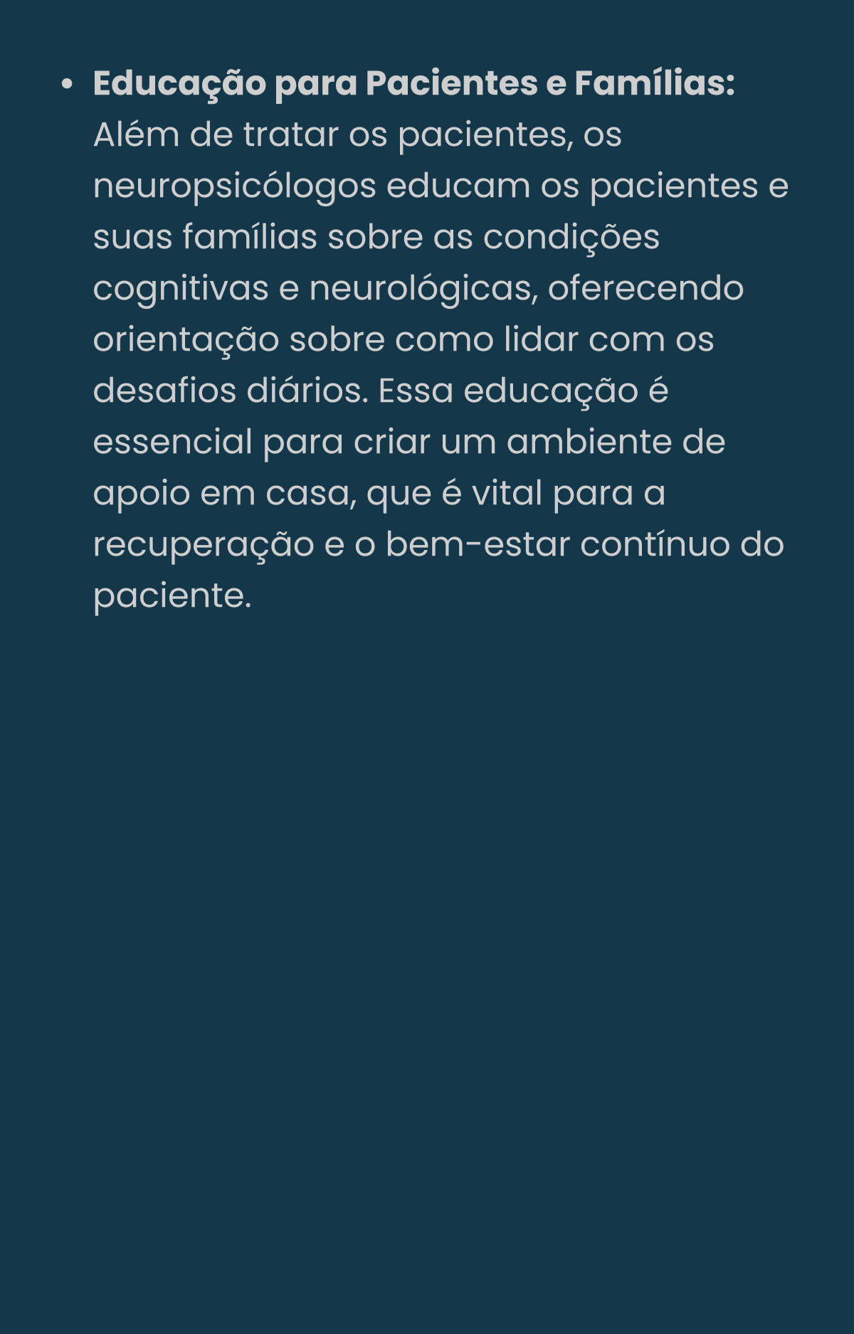 Benefícios da Intervenção Neuropsicológica