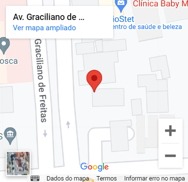 Mapa da clínica
